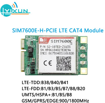 SIMCOM SIM7600 SIM7600E-H mini pcie LTE Cat4 Module SIM7600E-H-PCIE multi-band LTE-FDD/LTE-TDD/HSPA+/UMTS/EDGE/GPRS/GSM module