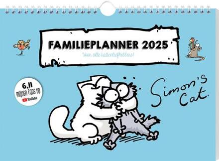 Simon's Cat familieplanner - 2025 -   (ISBN: 9789464327403)