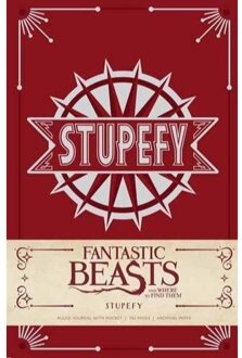 Simon & Schuster Us Fantastic Beasts Stupefy Hardcover Ruled Journal - Boek Insight Editions (1608879666)