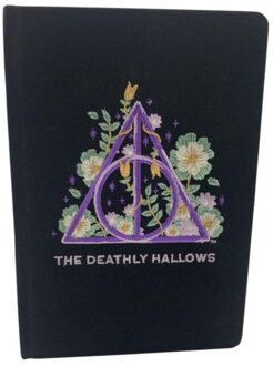 Simon & Schuster Us Harry Potter: Deathly Hallows Embroidered Journal