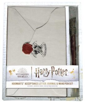 Simon & Schuster Us Harry Potter: Hogwarts Acceptance Letter Journal And Wand Pen Set