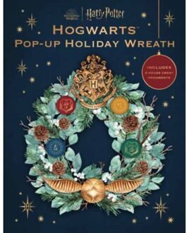 Simon & Schuster Us Harry Potter: Hogwarts Pop-Up Holiday Wreath