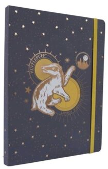 Simon & Schuster Us Harry Potter Hufflepuff Constellation Softcover Notebook - Insight Editions