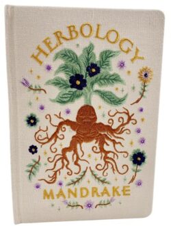 Simon & Schuster Us Harry Potter: Mandrake Embroidered Journal