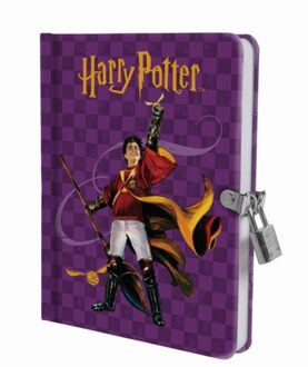 Simon & Schuster Us Harry Potter Quidditch Lock And Key Diary - Insight Editions