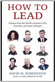 Simon & Schuster Us How To Lead - David M. Rubenstein