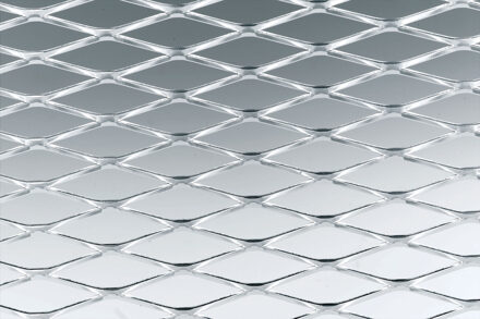 Simoni Racing Aluminium racegaas - 100x30cm - ruit 12x35mm SRGSA3