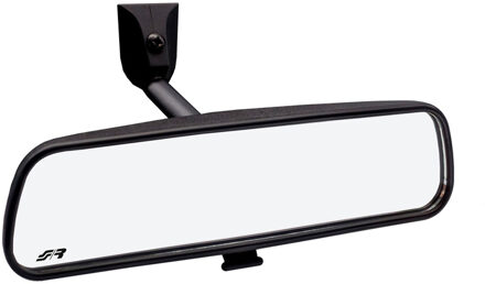 Simoni Racing Binnenspiegel 8'' - Zwart - incl. montagevoet SRMIR2