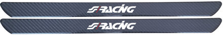 Simoni Racing Instaplijsten Carbon Type C - 485x37mm - Set à 2 stuks