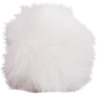 Simoni Racing Pookknophoes Fluffy Fur - Wit