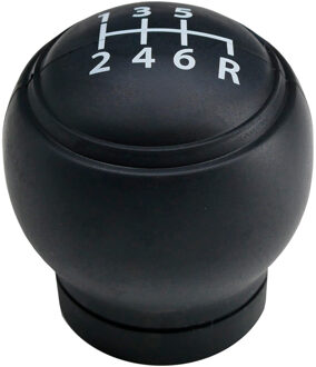 Simoni Racing Pookknophoes Grip - Zwart Siliconen - 6 versnellingen + rechts achteruit SRSGKC4