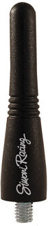 Simoni Racing Rubber Antenne 'Gum' - Zwart - Lengte 6cm SRASR17