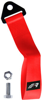 Simoni Racing Sleepoog-Gordel - Rood - max. 3000kg - Lengte 28cm
