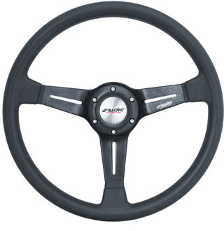 Simoni Racing Sportstuur Slag 350mm - Zwart PU