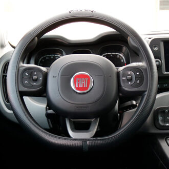 Simoni Racing Stuurwielhoes Carbon-Look - 37-39cm - Zwart SRCVT56C