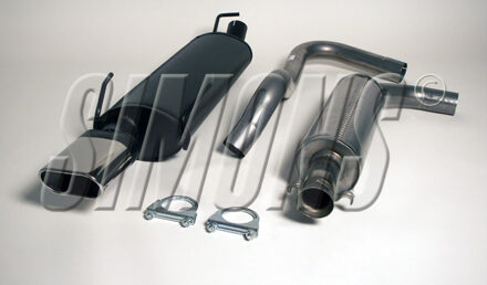 Simons uitlaat passend voor Saab 9-3 2.0T 1998-2002 063H6