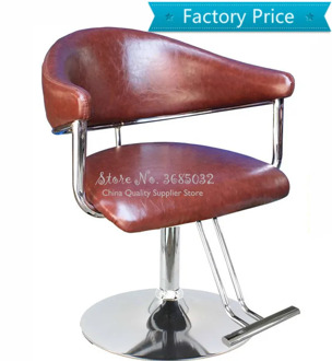 Simple Barber Shop Chair Hair Salon Dedicated Barber Chair Beauty Salon Stool American Style Trend Net Red Lifting Chair