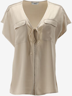 Simple Blouse SALLY beige - XS;S