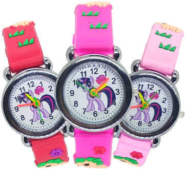 Simple Bracelet Accessories Kids Watches Lovely Horse Children Students Watch Girls Watch Watches Hot Dress Child Watch Clock