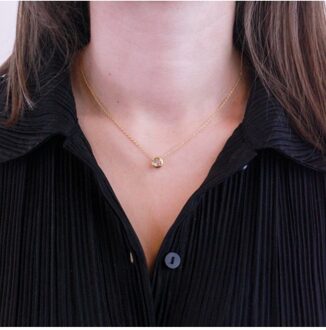 Simplicity hangers - Oostenrijks kristal Wit & Goud