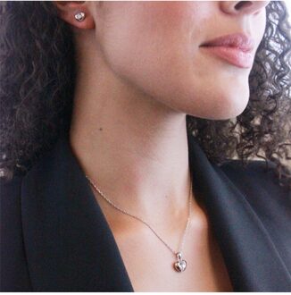 Simply Love sets - Oostenrijks kristal Wit Zilver