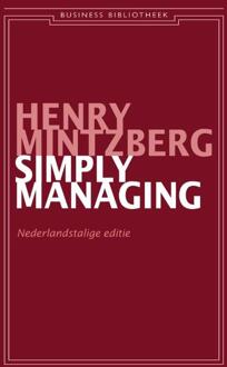 Simply managing - Boek Henry Mintzberg (9047006925)