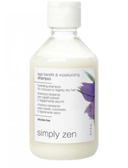 Simply Zen age benefit & moisturizing shampoo 250 ml -  vrouwen - Voor Droog haar/Gekleurd haar