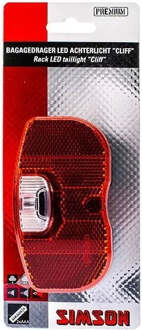 Simson Batterij Bagagedrager achterlicht Cliff