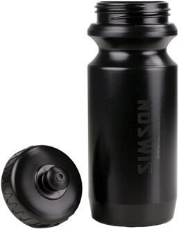 Simson bidon 600 ml zwart