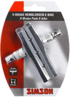 Simson E-bike V-Brake Remblokken 80mm