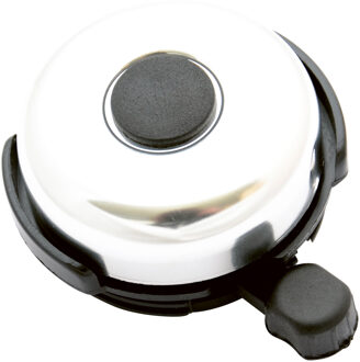 Simson fietsbel Hybride 60 mm zilver Zilverkleurig