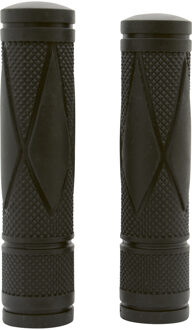 Simson handvatten Comfort 130 mm rubber zwart per set