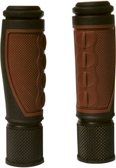 Simson handvatten Lifestyle 13 cm zwart/donkerbruin per paar