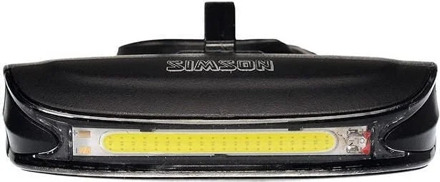 Simson koplamp Line USB led oplaadbaar zwart