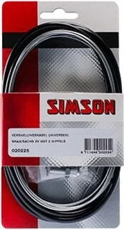 Simson Versnellingskabelset SRAM / SACHS - zwart
