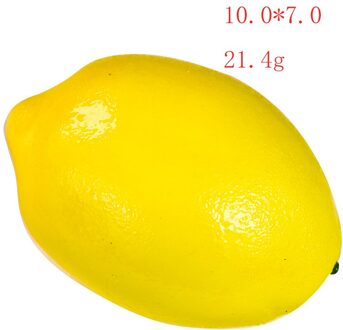 Simulatie Fruit Model Schieten Rekwisieten Woonkamer Decoratie Accessoires Onderwijs Licht Fruit Winkel Decoratie Fotografie Rekwisieten 1 stk citroen