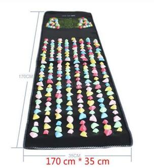Simulatie Geplaveide Voetmassage Mat Thuis Comfortabele Voet Massage Kussen Grind Road Massage Mat 35/70/120/140/175Cm * 35Cm 35cmx175cm