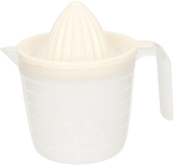 Sinaasappelpers/citruspers - Handmatig - kunststof - 16 x 15 cm - blauw