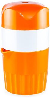 Sinaasappelsap Cup Soort Outdoor Drinkbaar Juicer Machine Draagbare Handmatige Citruspers For A Oranje Citroen Fruit Knijper 300Ml geel