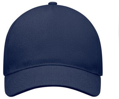 Singa 5 paneel baseball cap - maat One size Zwart