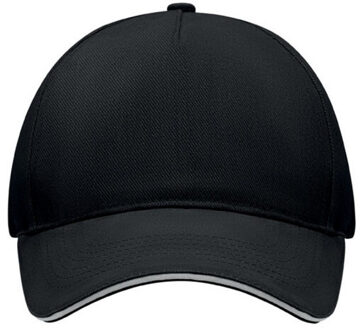 Singa 5 paneel baseball cap Wit - One size
