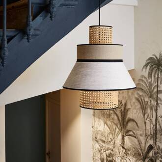 Singapore ML hanglamp nude licht hout, nude