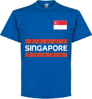 Singapore Team T-Shirt - Blauw - S