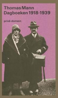 Singel Uitgeverijen Dagboeken 1918-1921 en 1933-1939 - Boek Thomas Mann (902953009X)
