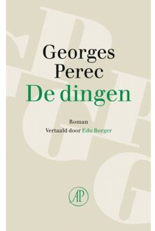 Singel Uitgeverijen De Dingen - Georges Perec