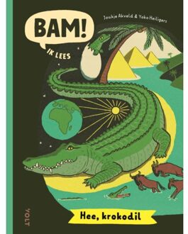 Singel Uitgeverijen Hee, Krokodil - Bam! Ik Lees - Joukje Akveld