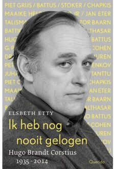 Singel Uitgeverijen Ik Heb Nog Nooit Gelogen - Elsbeth Etty