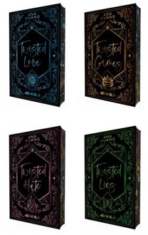 Singel Uitgeverijen Limited Edition Twisted Love Games Hate Lies Set Sprayed Edges - Twisted Limited Edition - Ana Huang