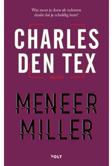 Singel Uitgeverijen Meneer Miller - Bellicher-Trilogie - Charles den Tex