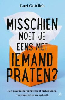 Singel Uitgeverijen Misschien Moet Je Eens Met Iemand Praten? - (ISBN:9789029530354)